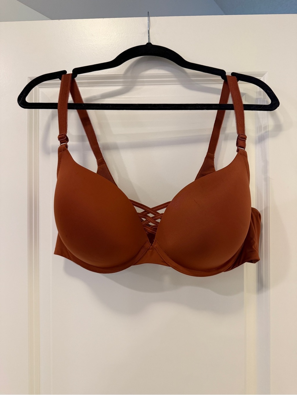 torrid Rust Crisscross Push-Up Bra